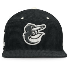 Baltimore Orioles Nike Pro Corduroy Structured Snapback Hat Lifestyle