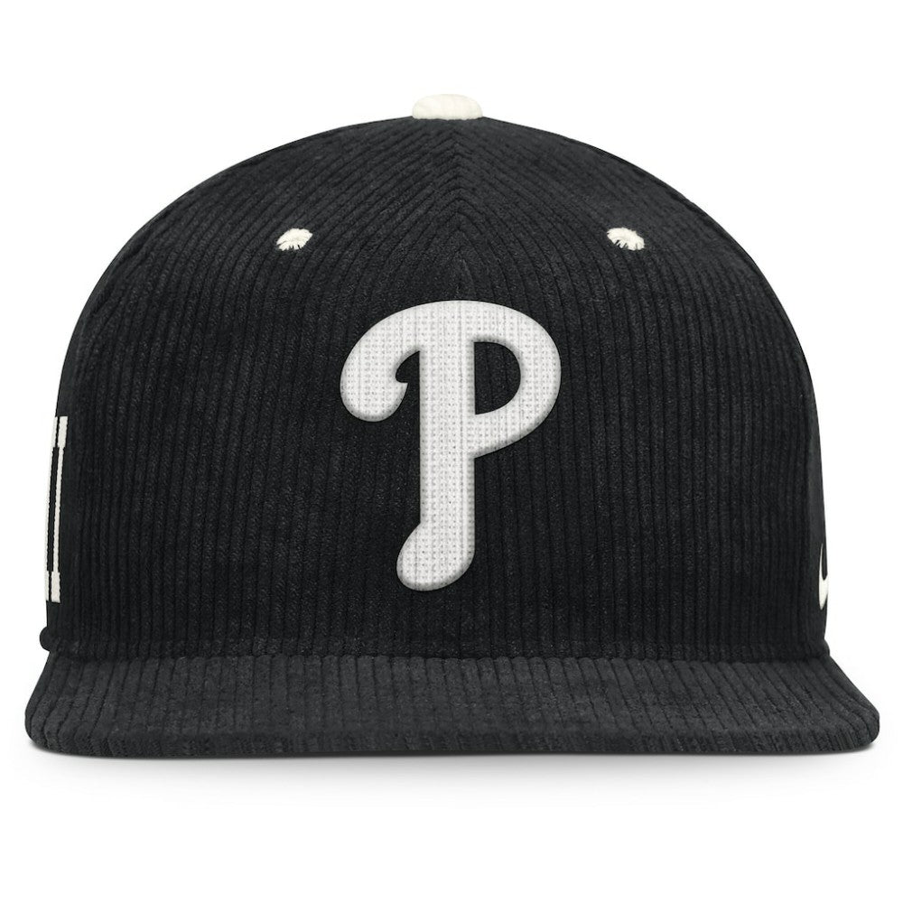 Philadelphia Phillies Nike Pro Corduroy Structured Snapback Hat Online