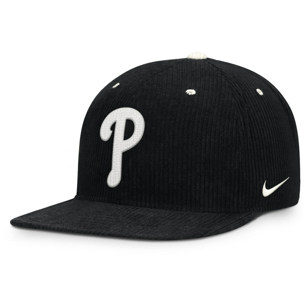 Philadelphia Phillies Nike Pro Corduroy Structured Snapback Hat Online