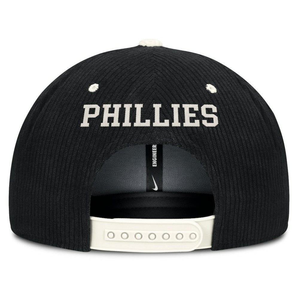 Philadelphia Phillies Nike Pro Corduroy Structured Snapback Hat Online