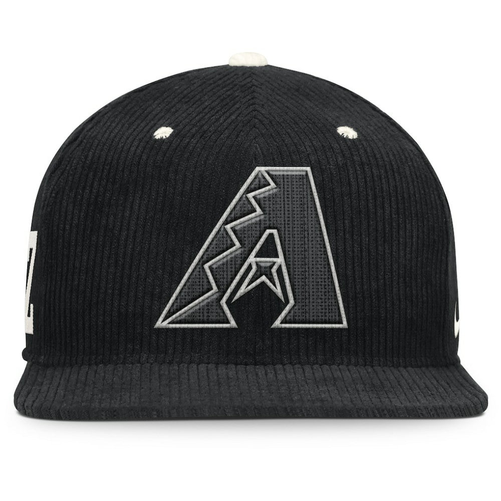 Arizona Diamondbacks Nike Pro Corduroy Structured Snapback Hat Near Me
