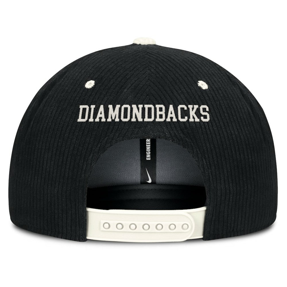 Arizona Diamondbacks Nike Pro Corduroy Structured Snapback Hat Near Me