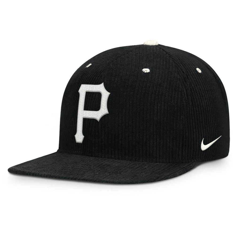 Pittsburgh Pirates Nike Pro Corduroy Structured Snapback Hat Near Me