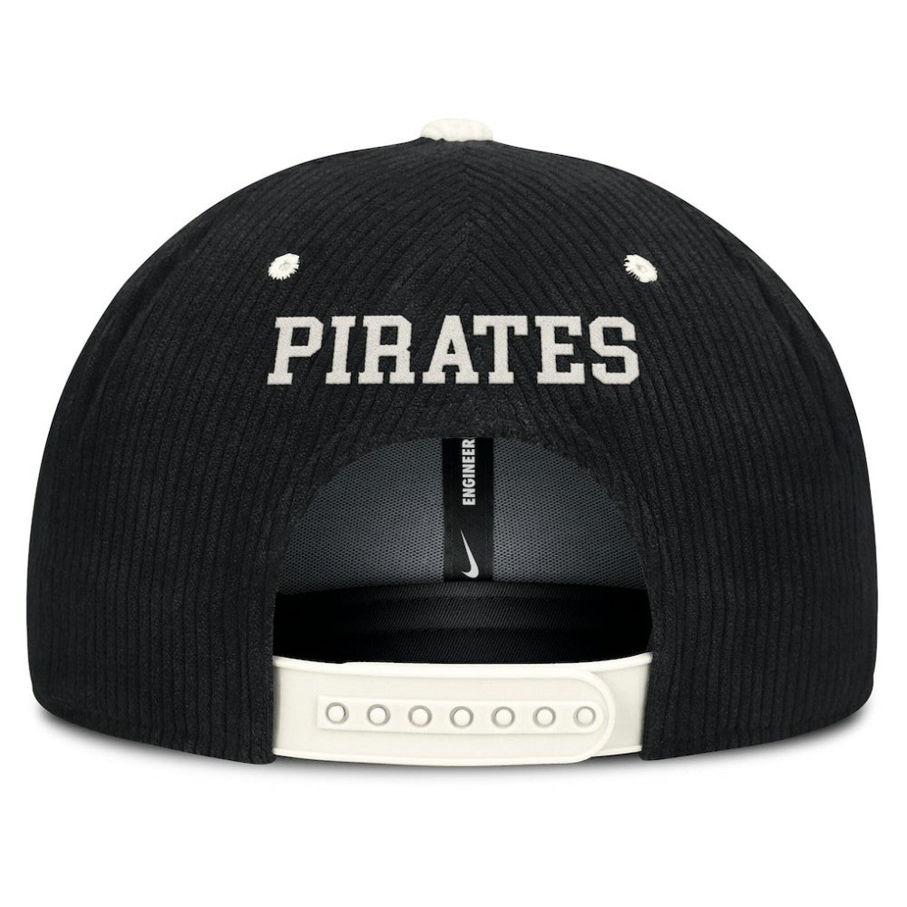 Pittsburgh Pirates Nike Pro Corduroy Structured Snapback Hat Near Me