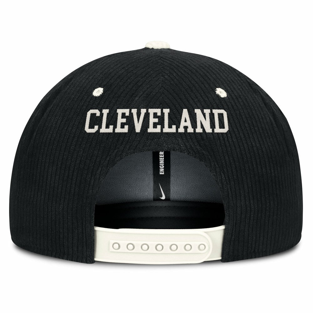 Cleveland Guardians Nike Pro Corduroy Structured Snapback Hat Clearance