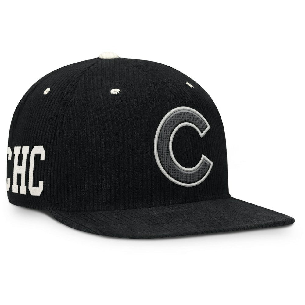 Chicago Cubs Nike Pro Corduroy Structured Snapback Hat Online