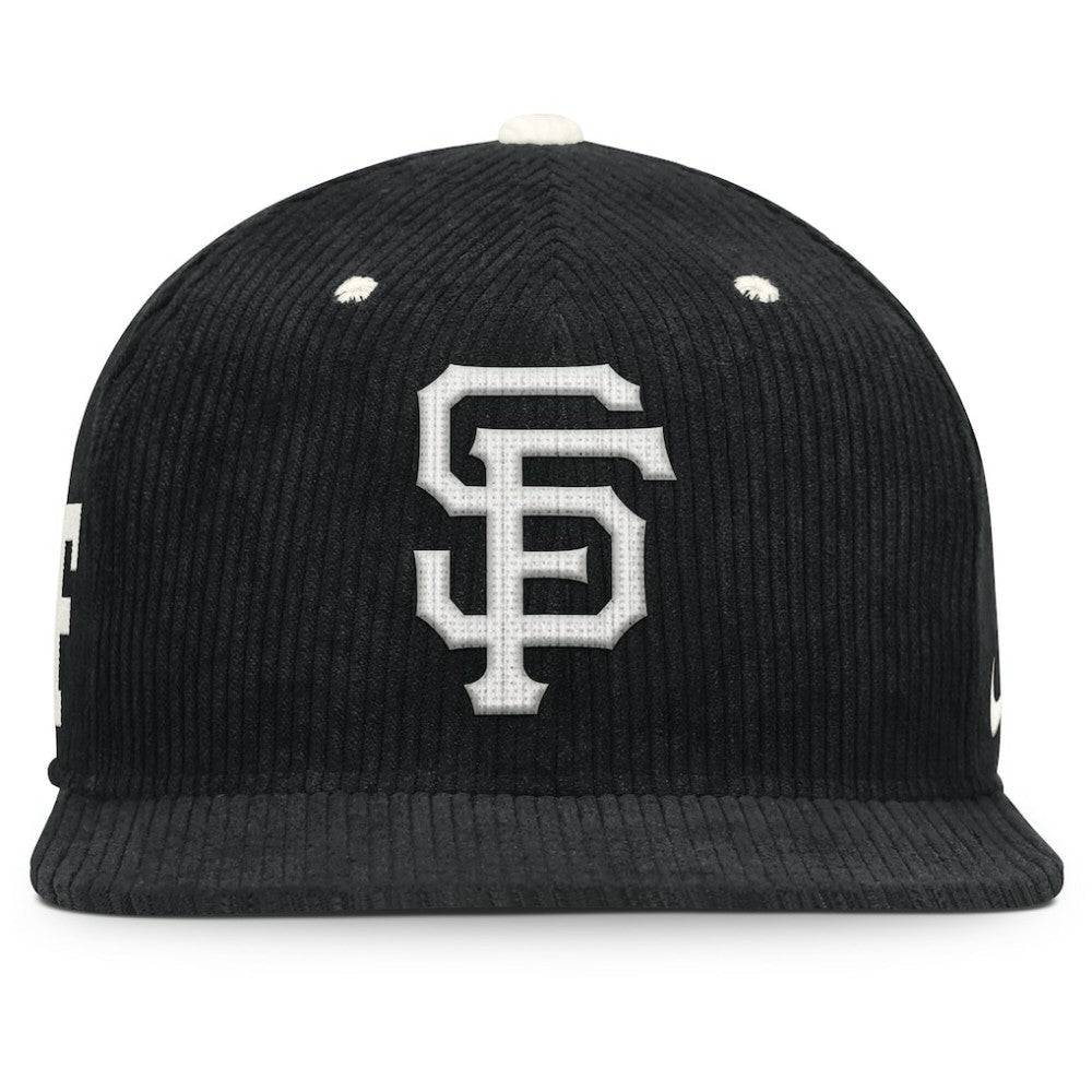San Francisco Giants Nike Pro Corduroy Structured Snapback Hat Sale