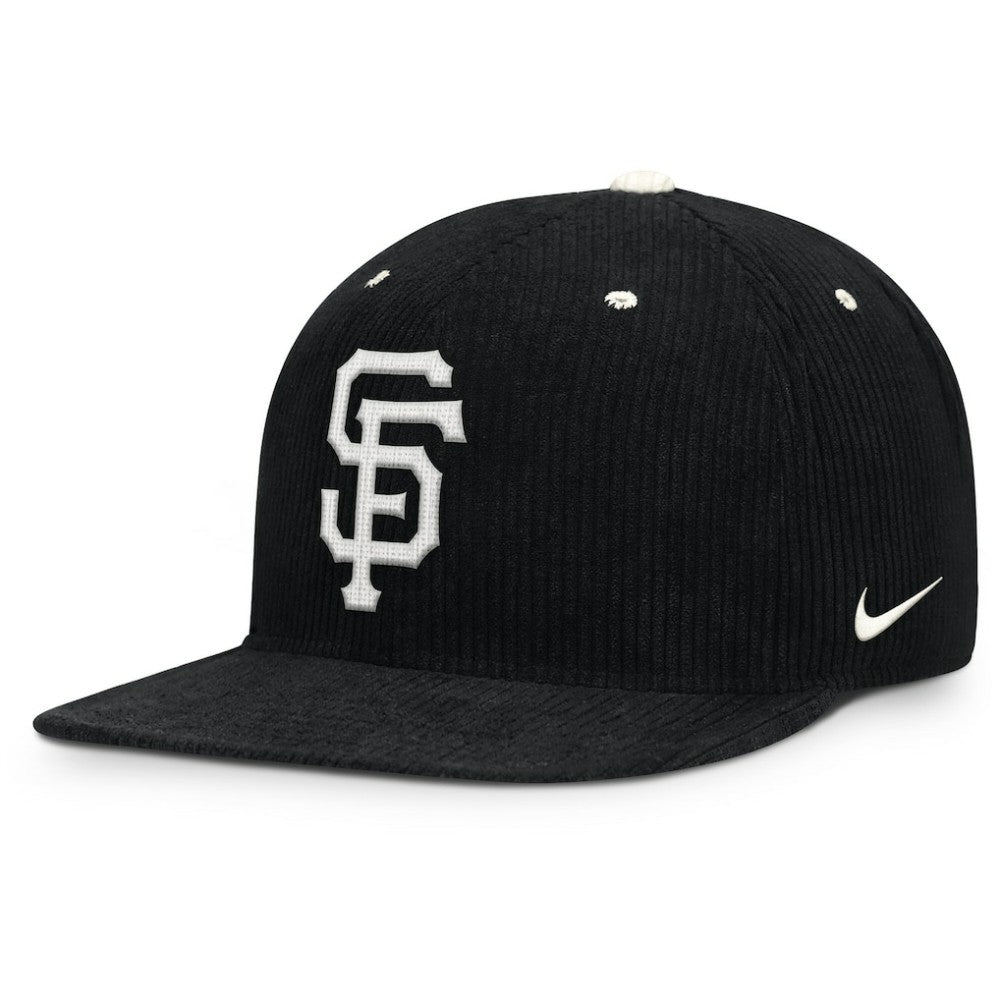 San Francisco Giants Nike Pro Corduroy Structured Snapback Hat Sale