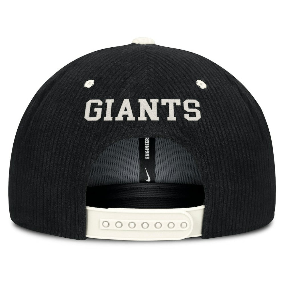 San Francisco Giants Nike Pro Corduroy Structured Snapback Hat Sale