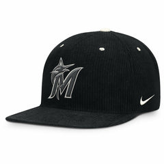 Miami Marlins Nike Pro Corduroy Structured Snapback Hat Lifestyle