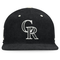 Colorado Rockies Nike Pro Corduroy Structured Snapback Hat Sale