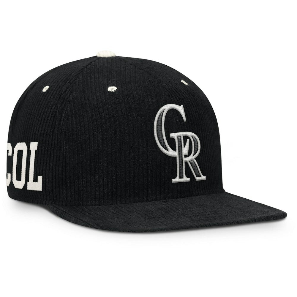 Colorado Rockies Nike Pro Corduroy Structured Snapback Hat Sale