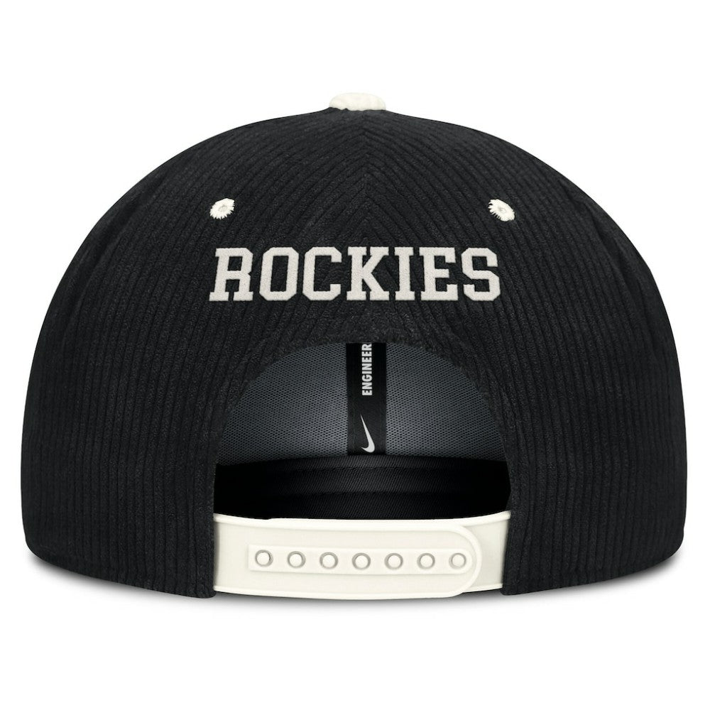 Colorado Rockies Nike Pro Corduroy Structured Snapback Hat Sale