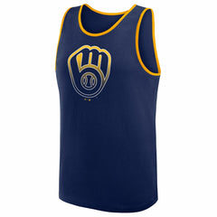 Milwaukee Brewers Logo Athletic Unmatched Success Tank Top for sale