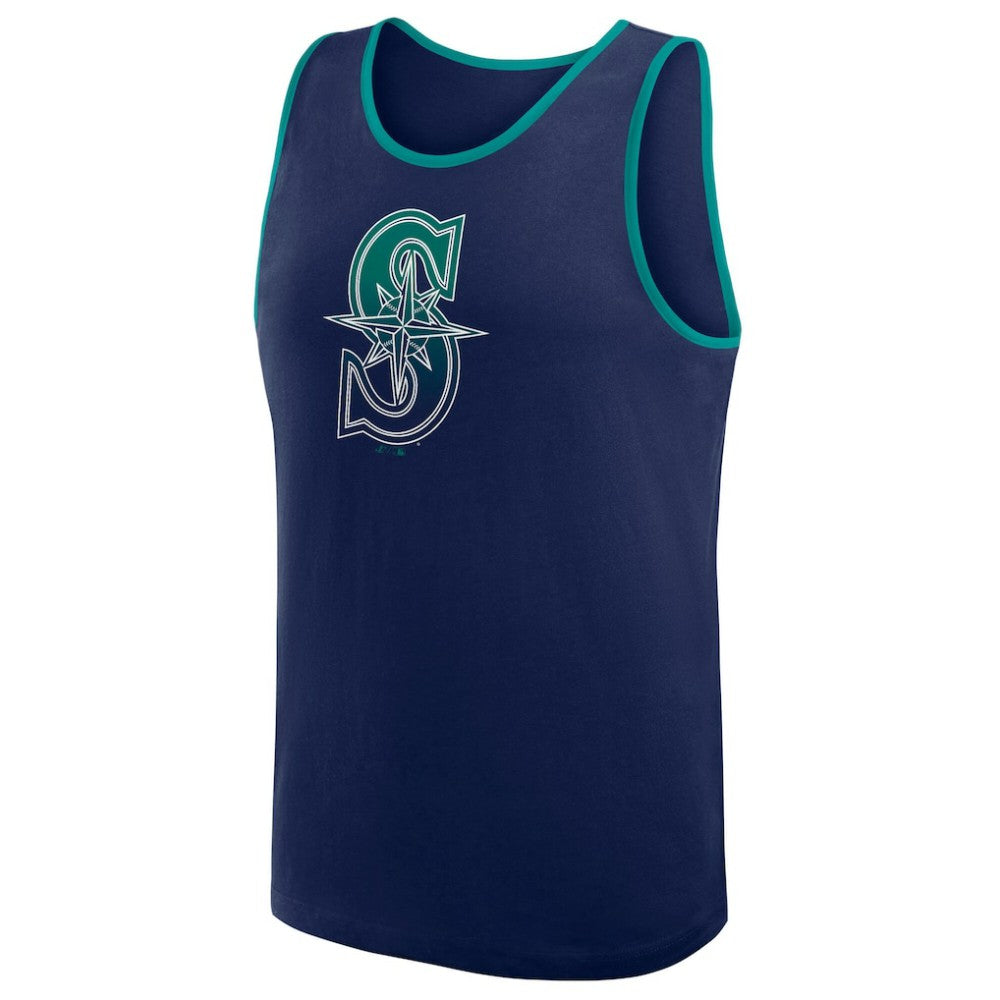 Seattle Mariners Logo Athletic Unmatched Success Tank Top On Sale