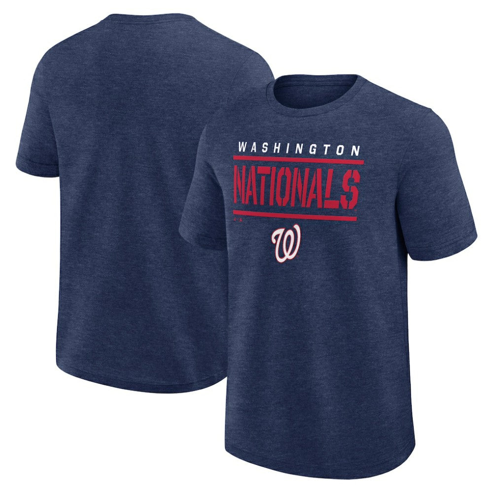 Washington Nationals Logo Athletic Top Notch T-Shirt On Sale