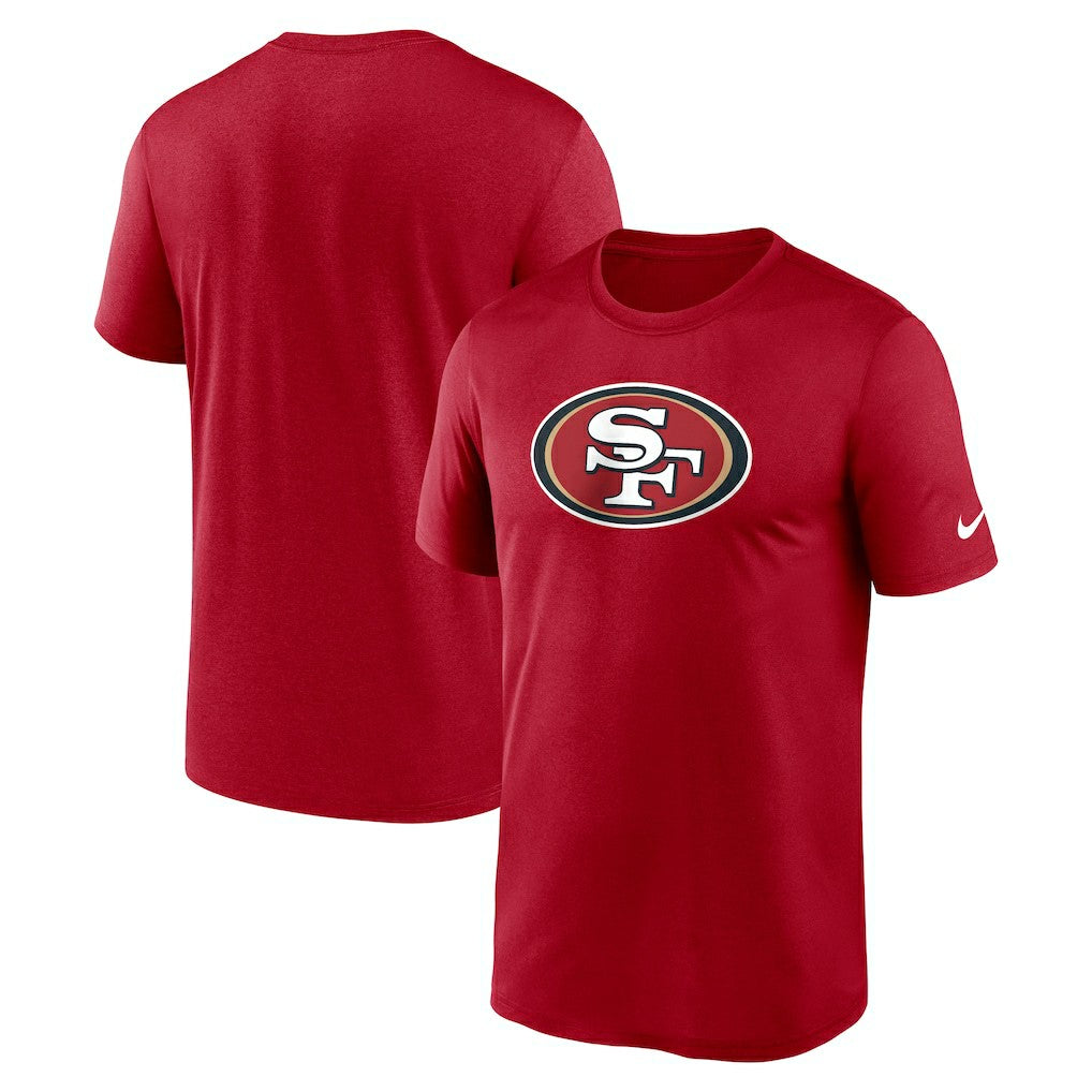 San Francisco 49ers Primetime Legend Logo Performance T-Shirt Scarlet - Nike