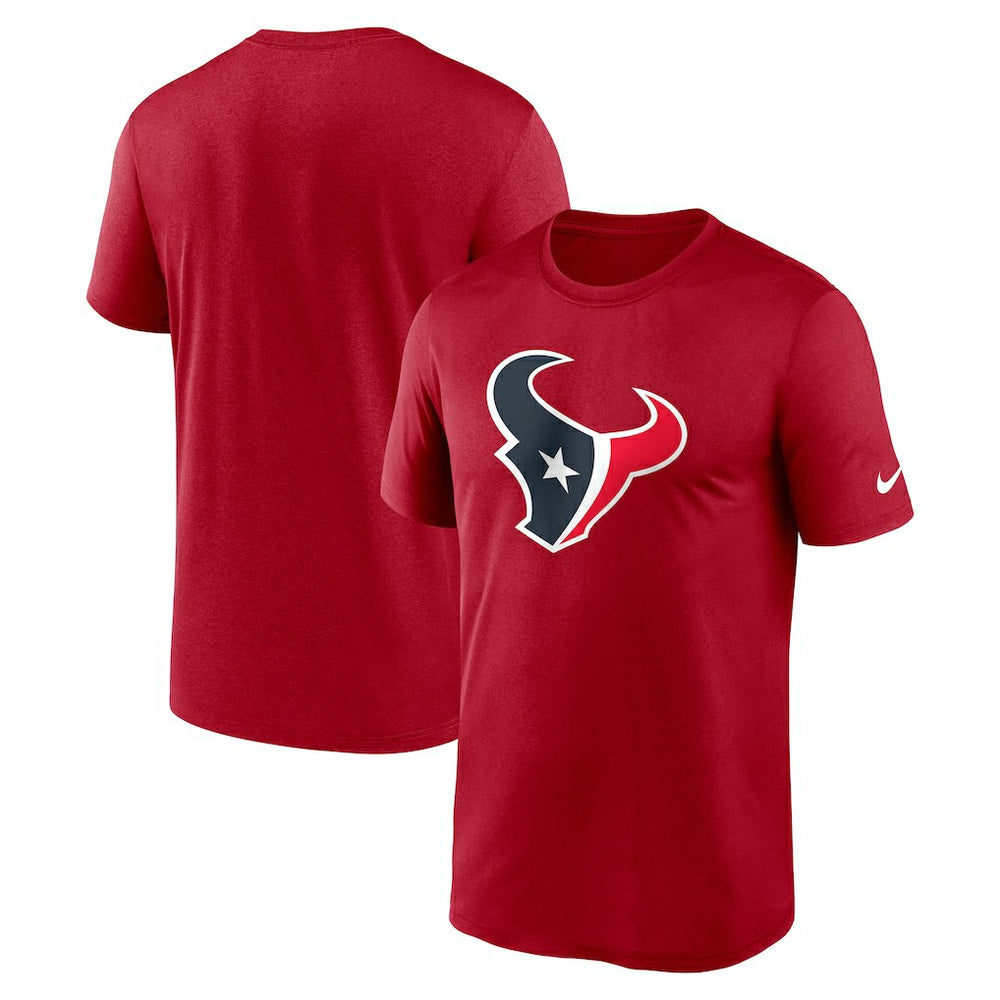 Houston Texans Primetime Legend Logo Performance T-Shirt Red - Nike