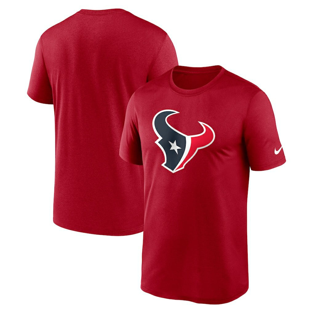 Houston Texans Primetime Legend Logo Performance T-Shirt Red - Nike