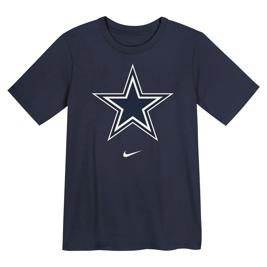 Dallas Cowboys Preschool Primary Logo Legend Performance T-Shirt Navy - Nike