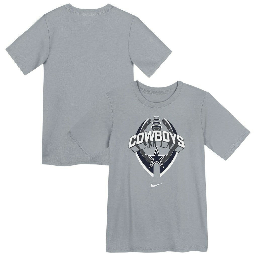 Dallas Cowboys Preschool Icon Legend Dri-FIT T-Shirt Gray - Nike