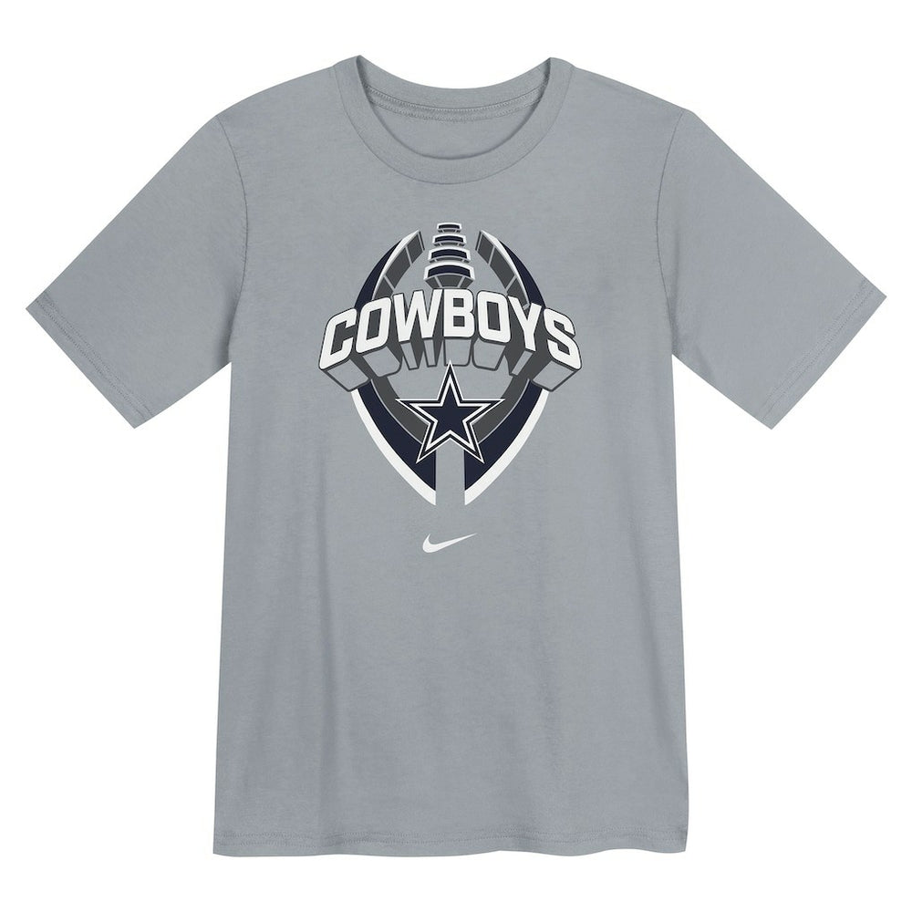 Dallas Cowboys Preschool Icon Legend Dri-FIT T-Shirt Gray - Nike