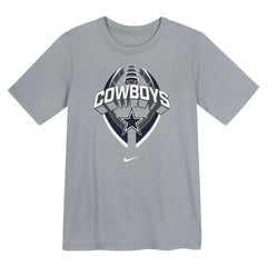 Dallas Cowboys Preschool Icon Legend Dri-FIT T-Shirt Gray - Nike