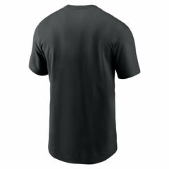 Detroit Lions Primetime Logo Essential T-Shirt Black - Nike