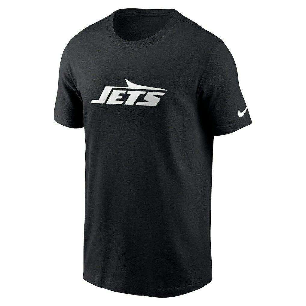 New York Jets Primetime Logo Essential T-Shirt Black - Nike