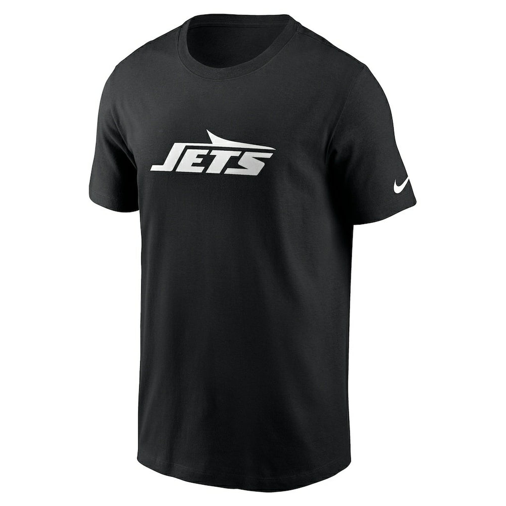 New York Jets Primetime Logo Essential T-Shirt Black - Nike