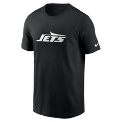 New York Jets Primetime Logo Essential T-Shirt Black - Nike