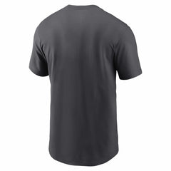Denver Broncos Primetime Wordmark Essential T-Shirt Anthracite - Nike