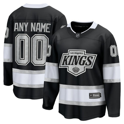 Los Angeles Kings Fanatics Home Breakaway Custom Jersey - Black | NHL Jerseys