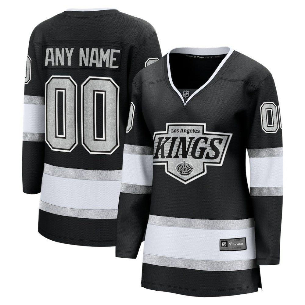Los Angeles Kings - Fanatics Women's Home Breakaway Custom Jersey Black
