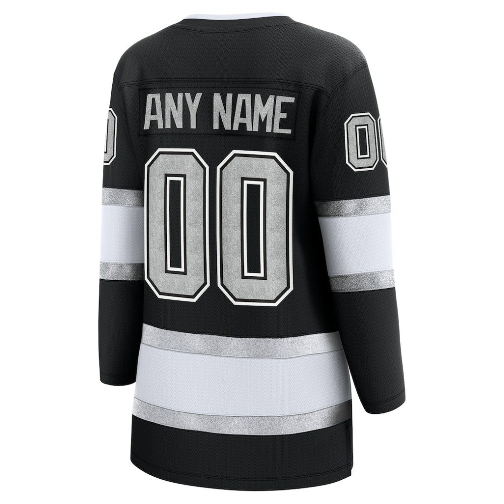 Los Angeles Kings - Fanatics Women's Home Breakaway Custom Jersey Black