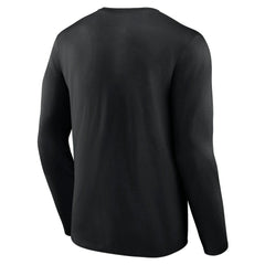 Jacksonville Jaguars Classic Logo Long Sleeve T-Shirt Black - NFL