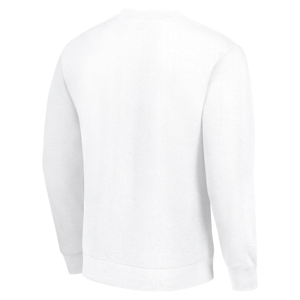 New York Islanders - Starter Stick And Puck Logo Fleece Pullover Sweatshirt White