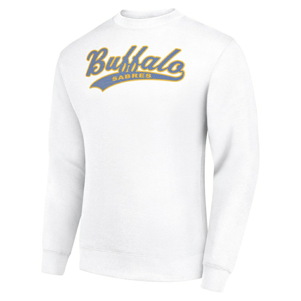 Buffalo Sabres - Starter  Tailsweep City Pullover Sweatshirt White