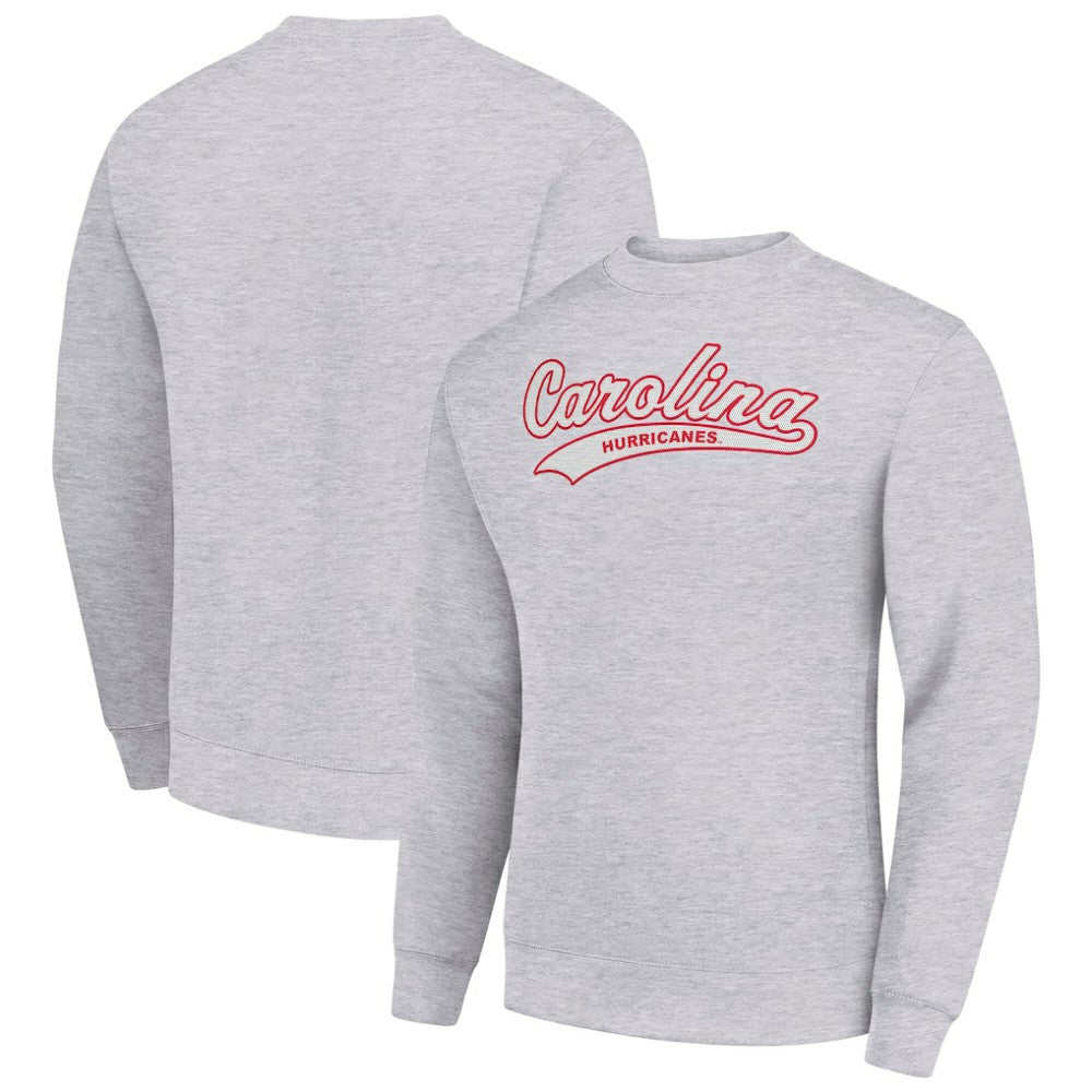 Carolina Hurricanes - Starter  Tailsweep City Pullover Sweatshirt Heather Gray