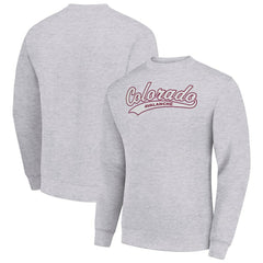 Colorado Avalanche - Starter  Tailsweep City Pullover Sweatshirt Heather Gray