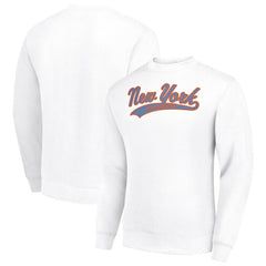 New York Islanders - Starter  Tailsweep City Pullover Sweatshirt White