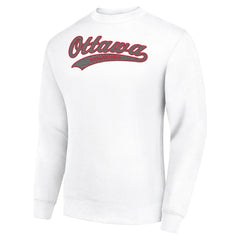 Ottawa Senators - Starter  Tailsweep City Pullover Sweatshirt White