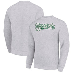 Minnesota Wild - Starter  Tailsweep City Pullover Sweatshirt Heather Gray