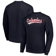 Columbus Blue Jackets - Starter  Tailsweep City Pullover Sweatshirt Navy
