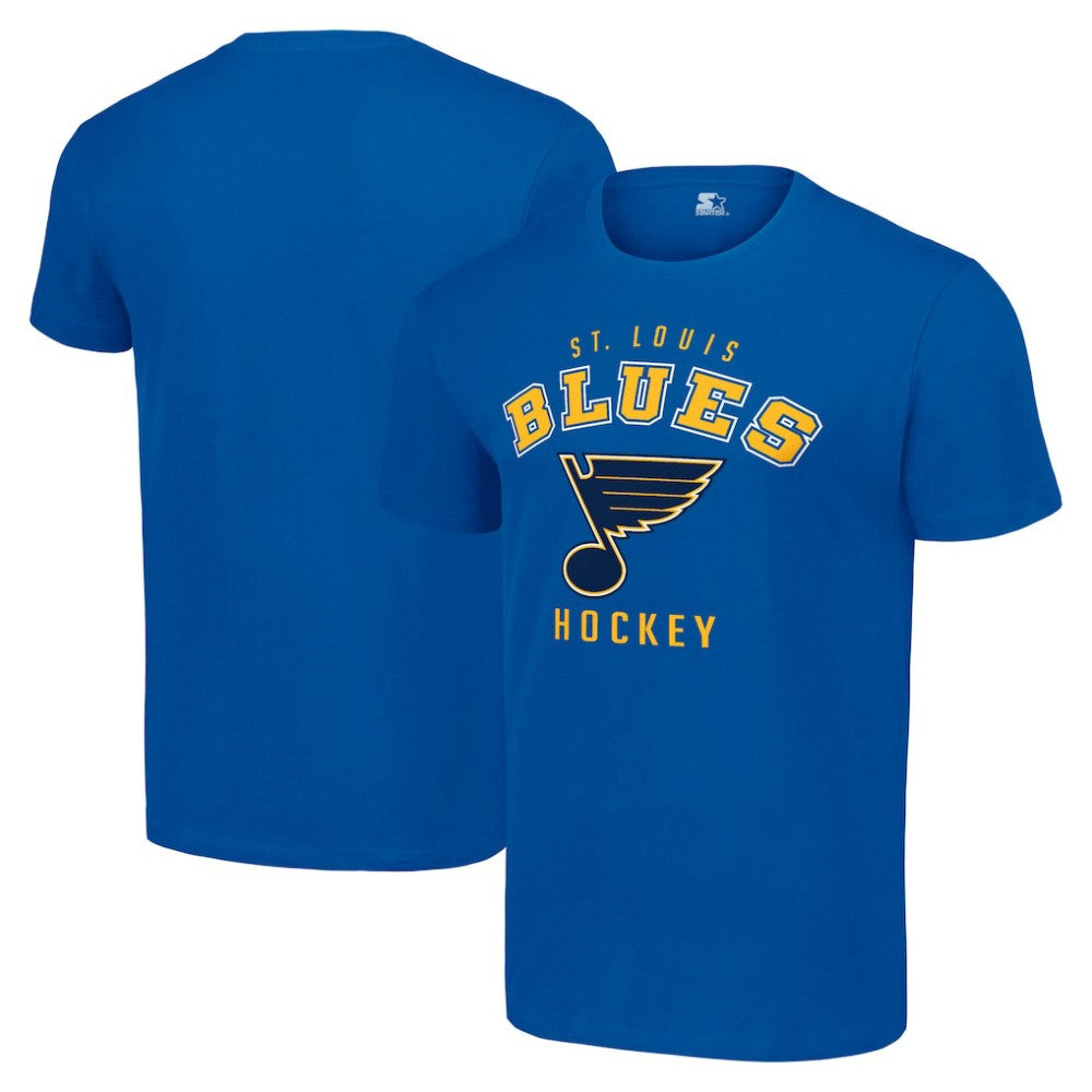 St. Louis Blues - Starter Logo T-Shirt Royal