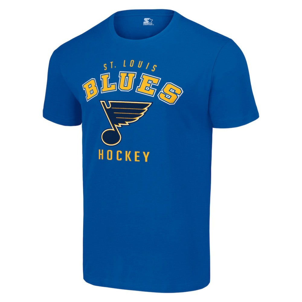 St. Louis Blues - Starter Logo T-Shirt Royal