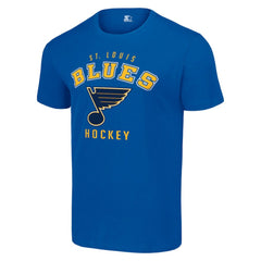 St. Louis Blues - Starter Logo T-Shirt Royal