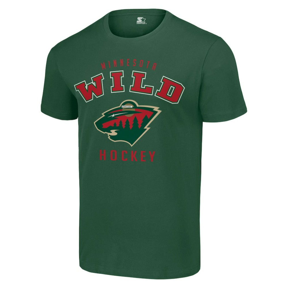 Minnesota Wild - Starter Logo T-Shirt Green