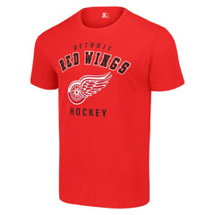 Detroit Red Wings - Starter Logo T-Shirt Red