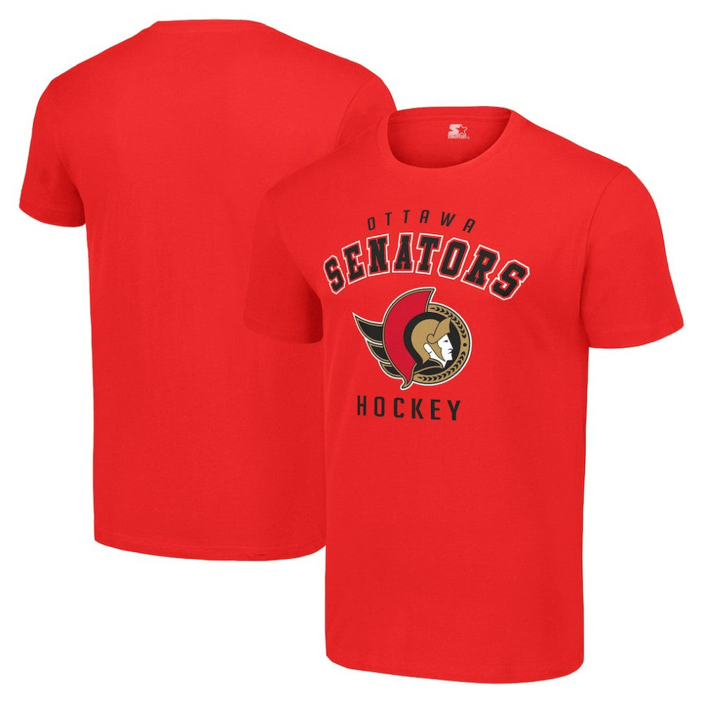 Ottawa Senators - Starter Logo T-Shirt Red